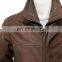 New Stylish Fashion Men Genuine Leather Bomber Jacket Leather Quilted Bomber Jackets