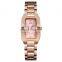 New arrival hot selling luxury brand Skmei 1400 stainless steel 3atm water resistant minimalist women quartz watches