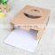 OEM Supplier Custom Logo Design Kraft Paper Box Corrugated carton Disposable Take out Food Paper Box With Clear Window