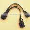 CPU 6 Pin To 8 pin Graphics Video Card PCI Express Power Splitter Cable 6Pin Female Double 8Pin Male