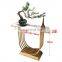 Luxury console tables gold frame marble console table morderm