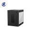 12U height 700 width 600 depth 600 black four-door small wall-mounted dual-purpose switch router cat personal office network monitoring cabinet