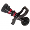GPM or LPM labeled fire hose nozzle water gun with pistol grip and 2.5