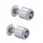 Captive knurled screw 52 Series miniature fastening stainless steel