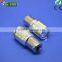 Factory-selling bau15s led car lightings18smd 5630 +5w creechip led bulb for car