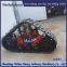 Customized modification of triangular track chassis with anti slip, anti sinking, and anti detachment straps