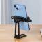 Cell Phone Tripod Mount, Smartphone Tripod Mount Adapter Aluminum with Cold Shoe, 360 Cell Phone Stand Holder Clamp For Iphone