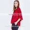 2016 New Design Fashion Women Black High Quality Women's Shirt OEM Manufacturer t Shirt Wholesale Price TS081