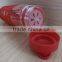 New Design BPA Free Glass Water Bottle with silicone sleeve