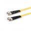 Fiber Optic Patch Cable ST UPC to ST UPC OS2 Duplex Single Mode PVC 2.0mm