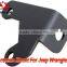 High quality stainless metal black antenna auxiliary mount bracket for jeep wrangler 2/4 doors 07-16 JK