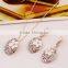 New fashion lady's rose gold Jewelry set wholesale Korea style jewelry set