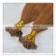 Wholesale European Flat Tipped Fusion Hair Extension bun hairpieces