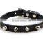 Wholesale pet supplies plain pet collars personality bullet nail dog collar