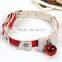 Pet products Pet collar bells dog collar Ribbon cat collar