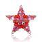Shinny Rhinestones Star Shape Brooch