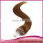 Alibaba Wholesale Unprocessed Brazilian Virgin Human Hair Weaving 28"Long Straight Micro Ring Loop Hair Extension
