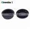 Commlite Lens Cover and Camera Body Cap Set for Canon EOS DSLR (Black)