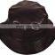 Guangzhou custom own logo blank leather bucket hat