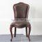 2015 Popular modern wooden leather restaurant chair