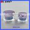 30g Silver Acrylic Container Packaging,Silver Acrylic Container