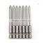 9pcs 75mm Magnetic Long Hex Cross Head Screwdriver Bits Set Electric Screwdriver Bits AR-17
