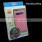 Smart touch screen power bank slim poymer battery mini power bank charger 4000mah