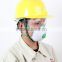 Non woven dust mask with activated carbon and exhalation valve