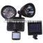 22 LED Solar Power Rechargeable PIR Motion Sensor Security Light