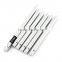 6pcs/set Pro Steel Handle Gel Nail Brush Sel