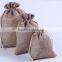 Linen Fabric jewelry packing bags,jute wedding sweet bags