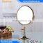 Golden Double Side Table Brass Frame Decorative Mirror