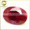 Wholsale Wuzhou Loose Oval Ruby Corundum Gemstone