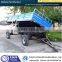 High Hurdles 4 Wheel Double Axle Trailer With CE Certification