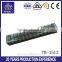 15A dual row screw terminal block TB series