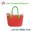 New design fashion candy color beach bag , silicon bag ,women bag 2014