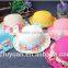 2016 hot sale children girls summer hallowed sun-protection hat with bow design