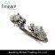 Chinese punk style gold plating alloy cuff bangle bracelet jewelry for unisex wholesale