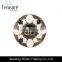 2015 latest wholesale famous brand imitation best price and high quality oil picture and cooper brooch