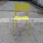 Popular outdoor furniture colorful garden iron chair