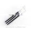 2015 most popular black handle 3pcs nail art brush set