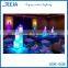 15cm LED centerpiece tall crystal candelabra vase wedding decoration RGB base light
