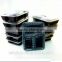 thick disposable takeaway food plastic container with 3 divider