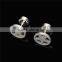2 Pieces 16G Fake Plugs and Tunnel Star Shaped Cheater Body Piercing Jewelry