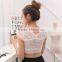 Europe fashion lace see-through lace bralette