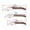 4 inch gift folding knife with key ring & wood handle