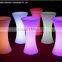 Rechargeable RGB Light up FurnitureLed Light for Outdoor Furniture wine bar furniture