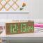 2016 hot sale home decoration wooden kids alarm clock
