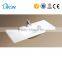 Factory direct ceramic big rect 810mm cabinet washing basin