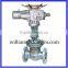 Electrically actuated wedge gate valves for sewage use